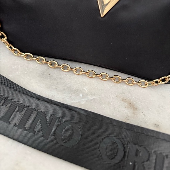 Valentino Orlandi Black&Gold Crossbody/Shoulder Bag - Picture 7 of 7